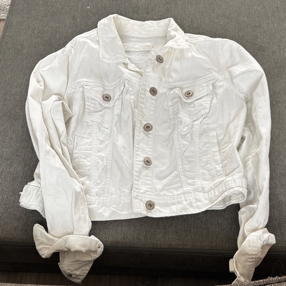 Maurices White Jean Jacket